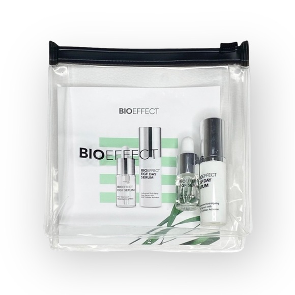 bioEFFECT ☀︎︎ EGF Serum + Daytime Serum ☀︎︎ Luxury Travel Set ☀︎ in Makeup Bag - Picture 14 of 16